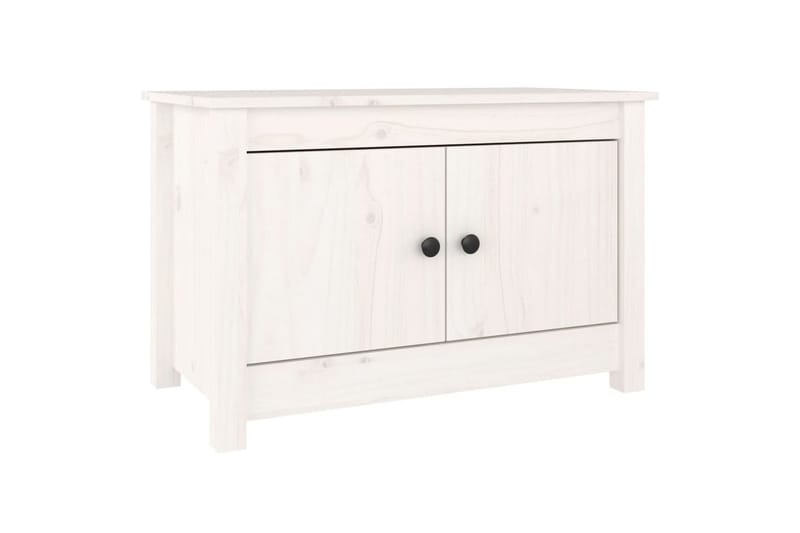 beBasic Skoskap hvit 70x38x45,5 cm heltre furu - Hvit - Oppbevaring - Skooppbevaring - Skoskap