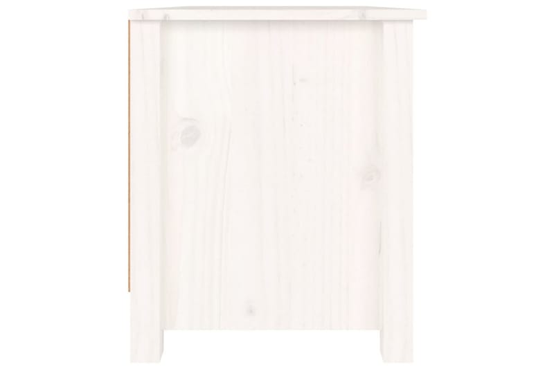 beBasic Skoskap hvit 70x38x45,5 cm heltre furu - Hvit - Oppbevaring - Skooppbevaring - Skoskap
