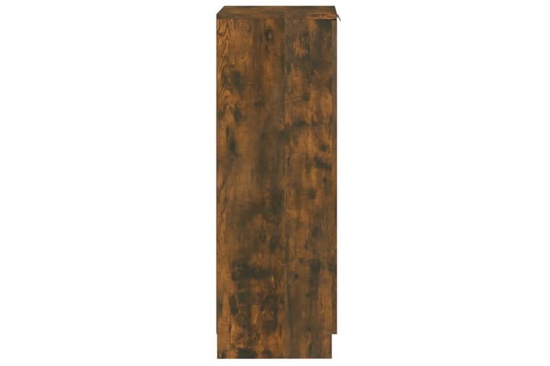 beBasic Skoskap røkt eik 30x35x100 cm konstruert tre - Brun - Oppbevaring - Skooppbevaring