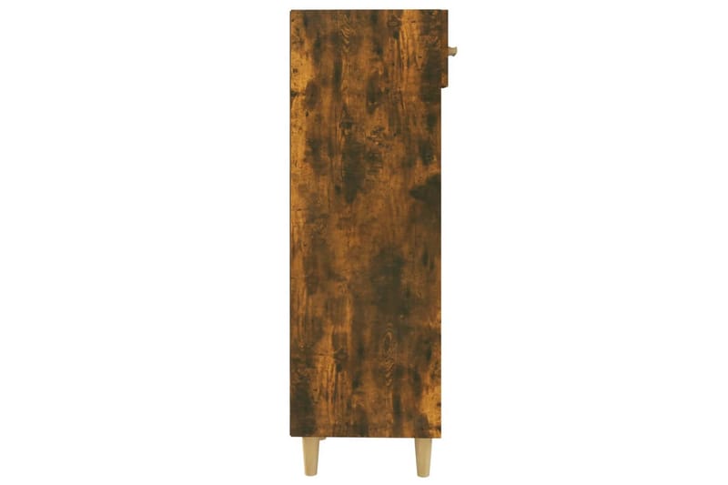 beBasic Skoskap røkt eik 30x35x105 cm konstruert tre - Brun - Oppbevaring - Skooppbevaring - Skoskap