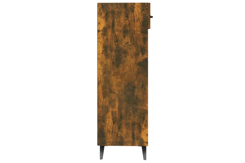 beBasic Skoskap røkt eik 30x35x105 cm konstruert tre - Brun - Oppbevaring - Skooppbevaring - Skoskap