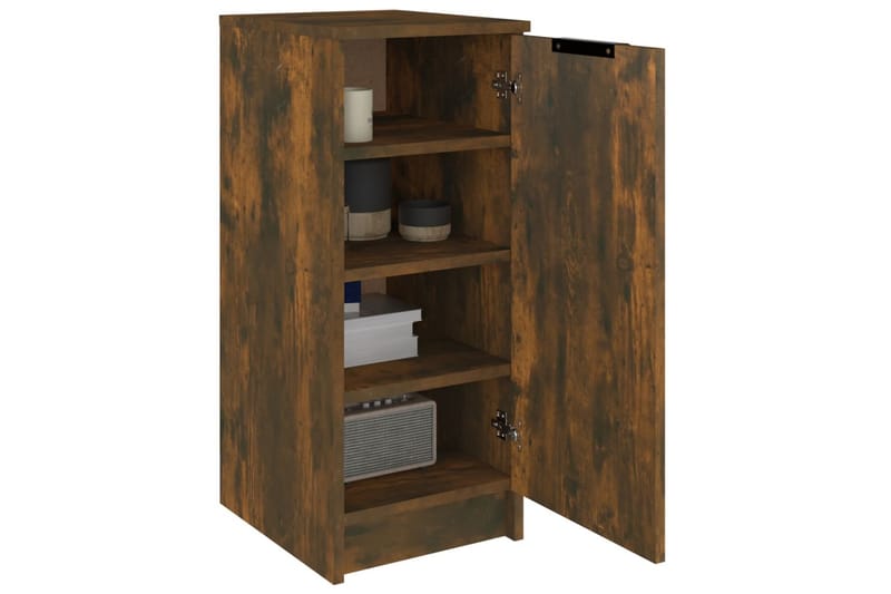beBasic Skoskap røkt eik 30x35x70 cm konstruert tre - Brun - Oppbevaring - Skooppbevaring