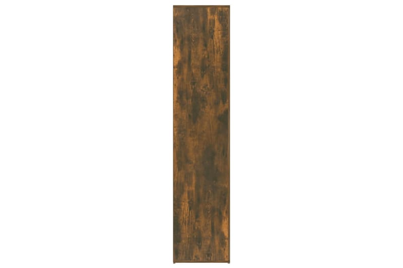 beBasic Skoskap røkt eik 80x39x178 cm konstruert tre - Brun - Oppbevaring - Skooppbevaring