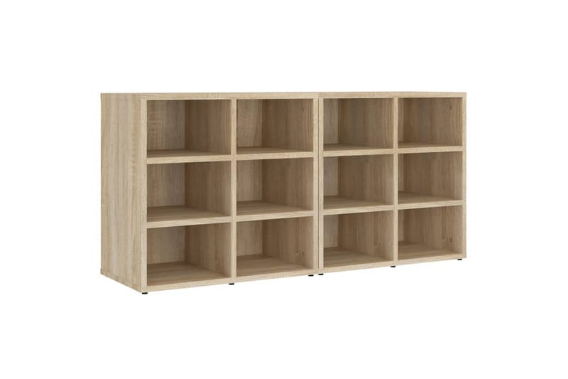 beBasic Skoskap sonoma eik 2 stk 52,5x30x50 cm - Brun - Oppbevaring - Skooppbevaring - Skoskap