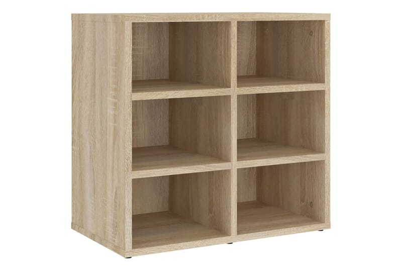 beBasic Skoskap sonoma eik 2 stk 52,5x30x50 cm - Brun - Oppbevaring - Skooppbevaring - Skoskap