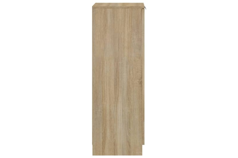 beBasic Skoskap sonoma eik 30x35x100 cm konstruert tre - Brun - Oppbevaring - Skooppbevaring - Skoskap