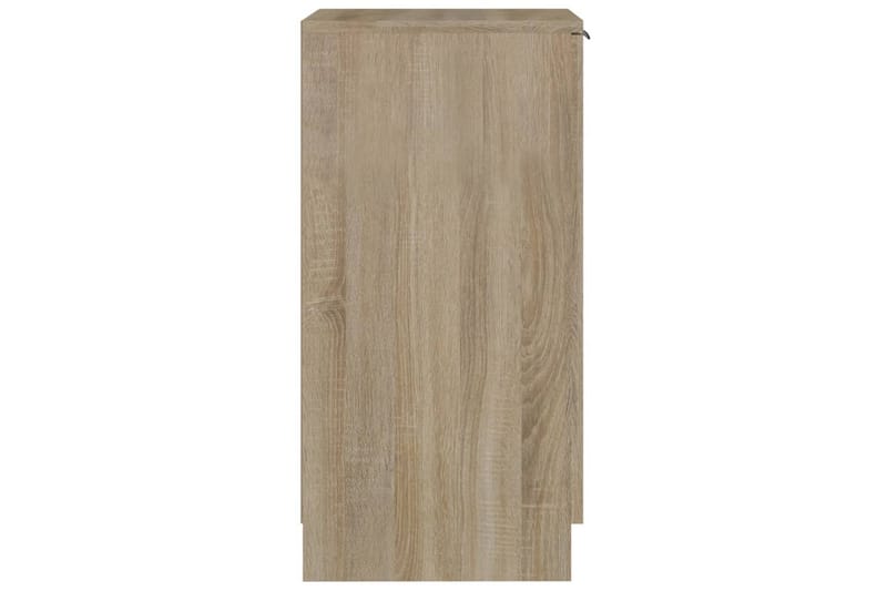 beBasic Skoskap sonoma eik 30x35x70 cm konstruert tre - Brun - Oppbevaring - Skooppbevaring - Skoskap