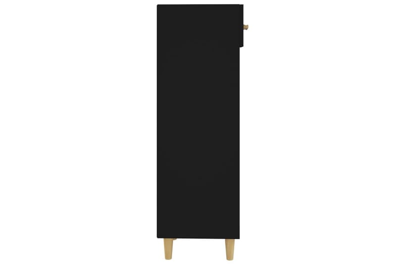 beBasic Skoskap svart 30x35x105 cm konstruert tre - Svart - Oppbevaring - Skooppbevaring - Skoskap