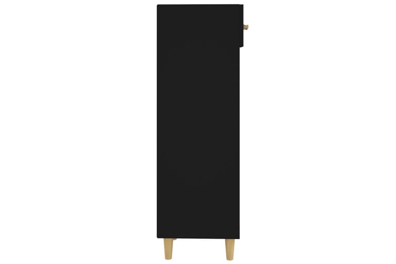 beBasic Skoskap svart 30x35x105 cm konstruert tre - Svart - Skoskap - Gangoppbevaring - Skooppbevaring