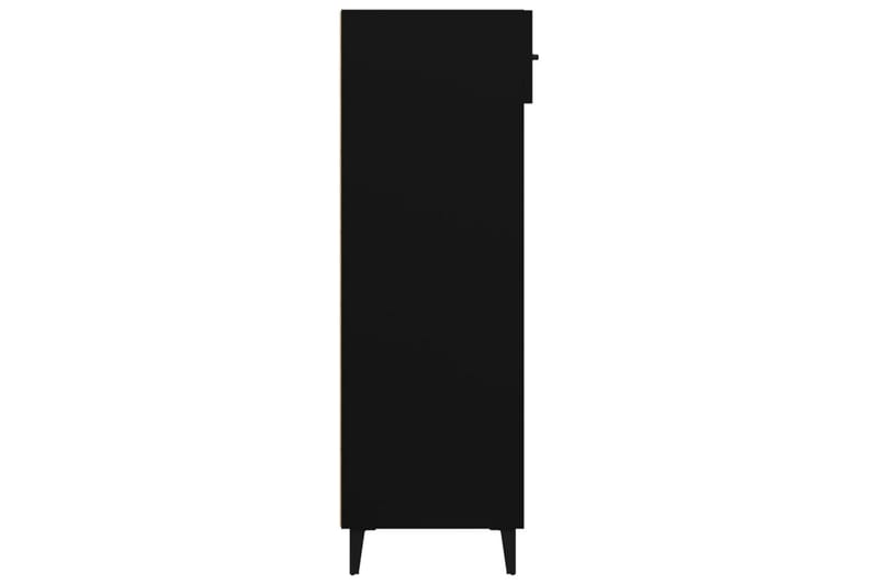 beBasic Skoskap svart 60x35x105 cm konstruert tre - Svart - Skoskap - Gangoppbevaring - Skooppbevaring