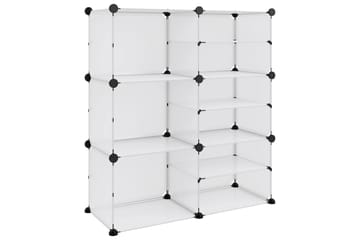 beBasic Skostativ gjennomsiktig 84x31,5x93 cm PP - Gjennomsiktig - Oppbevaring - Skooppbevaring