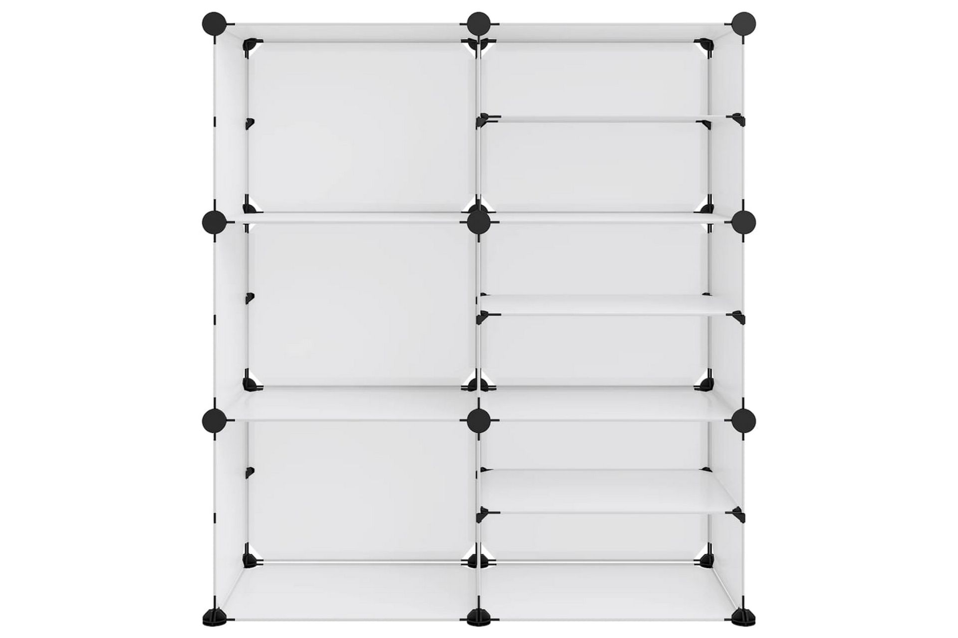 beBasic Skostativ gjennomsiktig 84x31,5x93 cm PP - Gjennomsiktig - Oppbevaring - Skooppbevaring