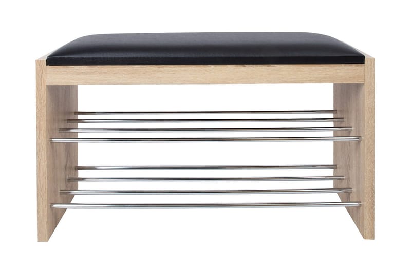 Beno Skohylle 79,5x30x50 cm Lysebrun - Oppbevaring - Skooppbevaring