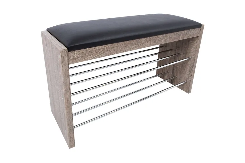 Beno Skohylle 79,5x30x50 cm Mørkebrun - Oppbevaring - Skooppbevaring