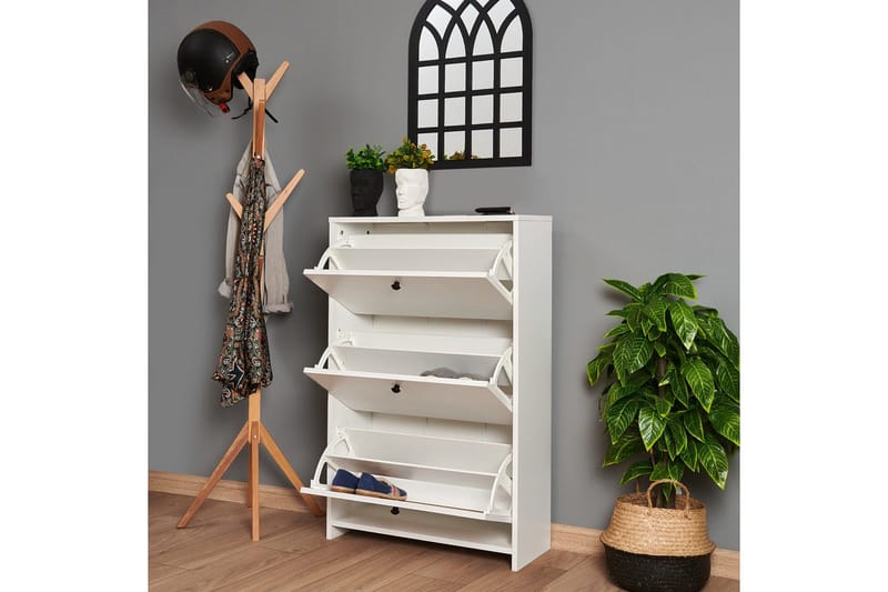 Comfortale Skoskap 70 cm - Hvit - Oppbevaring - Skooppbevaring - Skoskap
