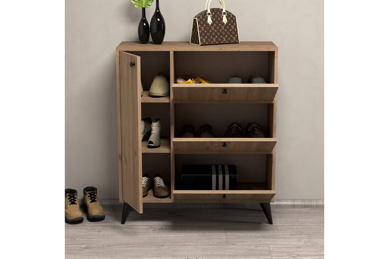 Conin Skoskap 35x90 cm - Natur - Oppbevaring - Skooppbevaring - Skoskap