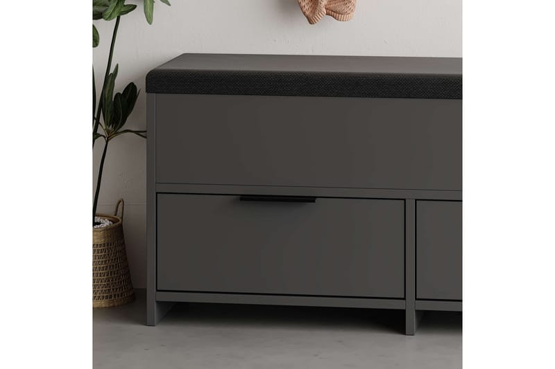 Cove Skoskap 106 cm - Antrasitt - Oppbevaring - Skooppbevaring - Skoskap