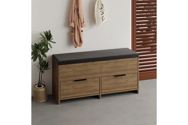 Cove Skoskap 106 cm - Brun - Oppbevaring - Skooppbevaring - Skoskap