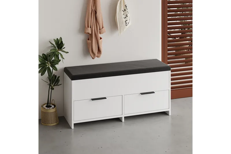 Cove Skoskap 106 cm - Hvit - Oppbevaring - Skooppbevaring - Skoskap