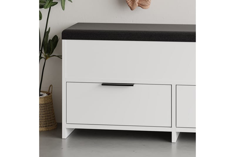 Cove Skoskap 106 cm - Hvit - Oppbevaring - Skooppbevaring - Skoskap