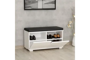 Drago Skoskap 80 cm - Hvit - Oppbevaring - Skooppbevaring