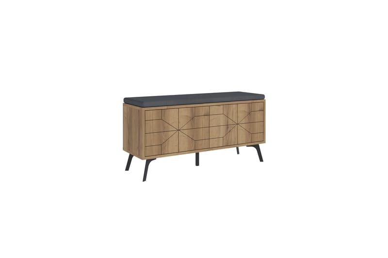 Dune Skoskap 107 cm - Brun - Oppbevaring - Skooppbevaring - Skoskap
