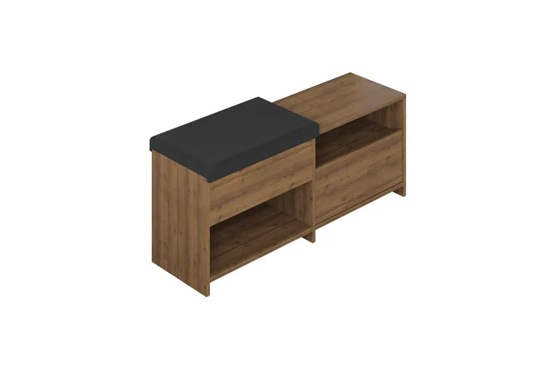 Filux Skoskap 120,3 cm, Brun