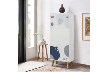 Gelsgan Skoskap 50 cm - Hvit - Oppbevaring - Skooppbevaring