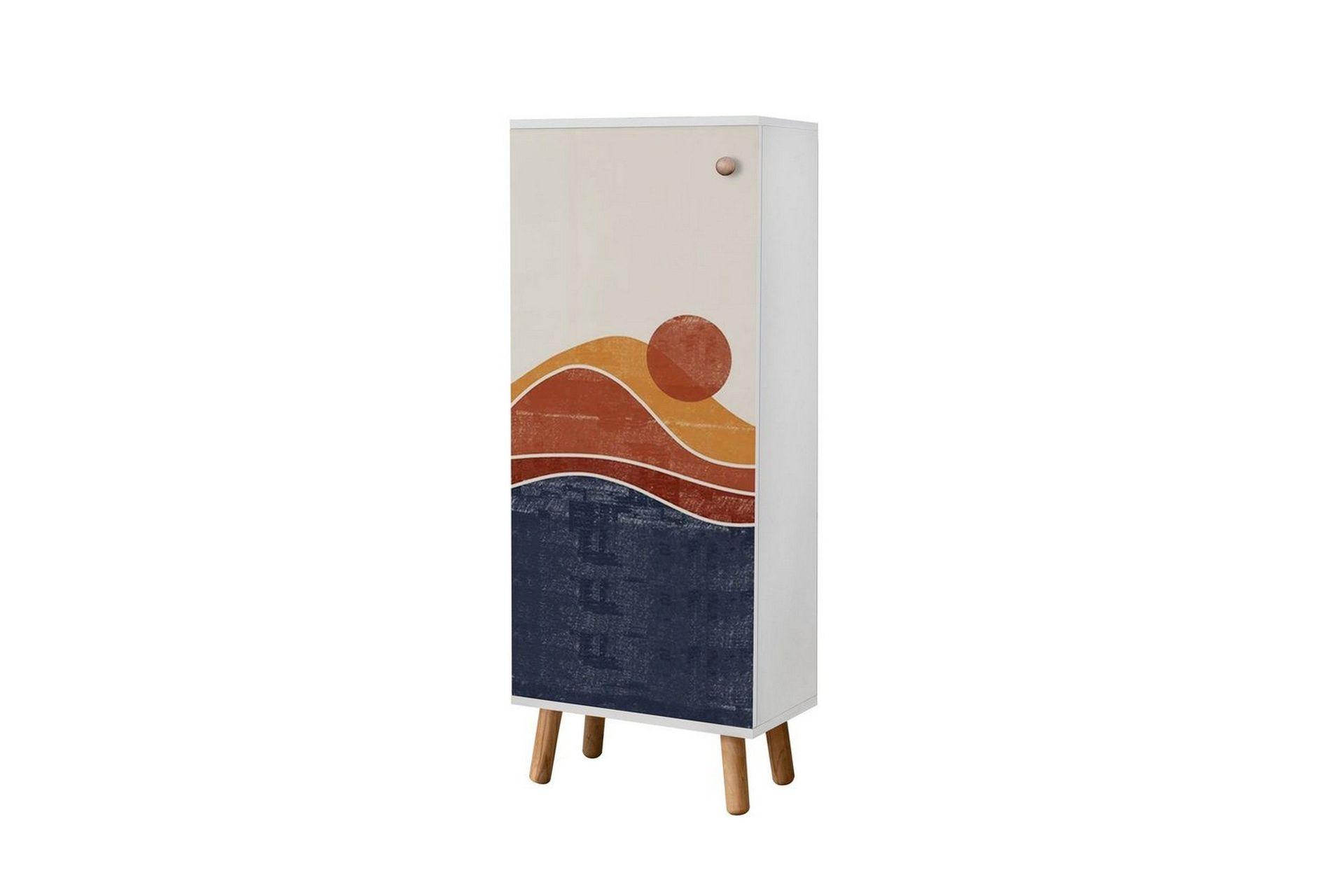 Gelsgan Skoskap 50 cm - Hvit