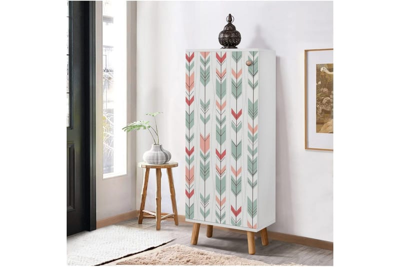 Gelsgan Skoskap 50 cm - Hvit - Oppbevaring - Skooppbevaring - Skoskap