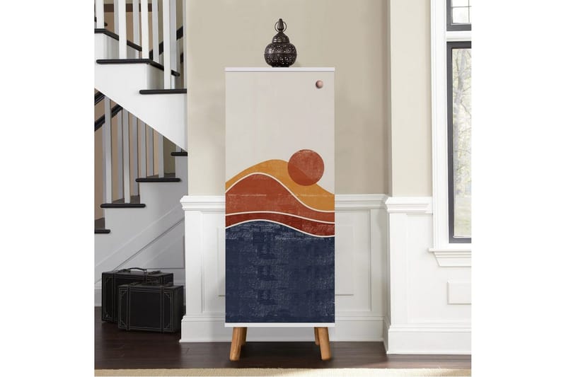 Gelsgan Skoskap 50 cm - Hvit - Oppbevaring - Skooppbevaring - Skoskap