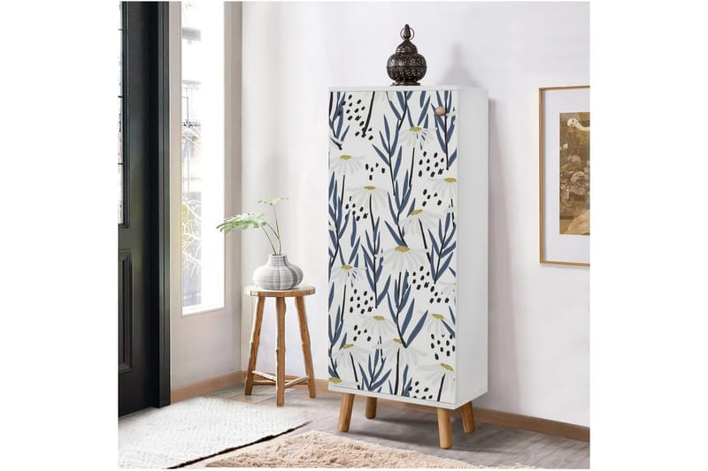 Gelsgan Skoskap 50 cm - Hvit - Oppbevaring - Skooppbevaring - Skoskap