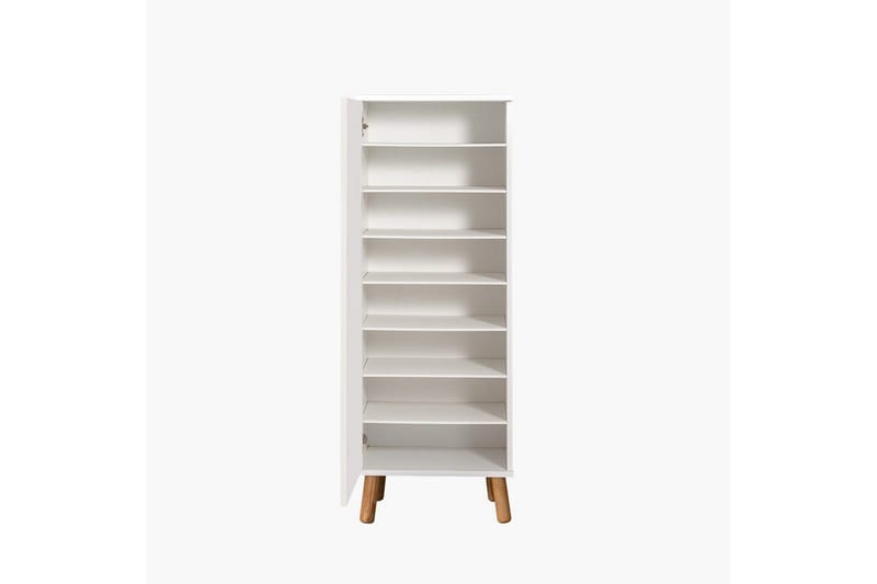 Gelsgan Skoskap 50 cm - Hvit - Oppbevaring - Skooppbevaring - Skoskap