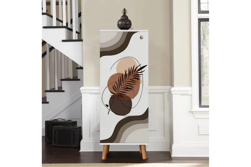 Gelsgan Skoskap 50 cm - Hvit - Oppbevaring - Skooppbevaring - Skoskap