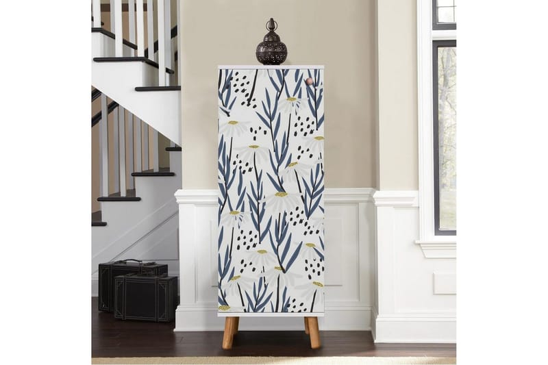 Gelsgan Skoskap 50 cm - Hvit - Oppbevaring - Skooppbevaring - Skoskap