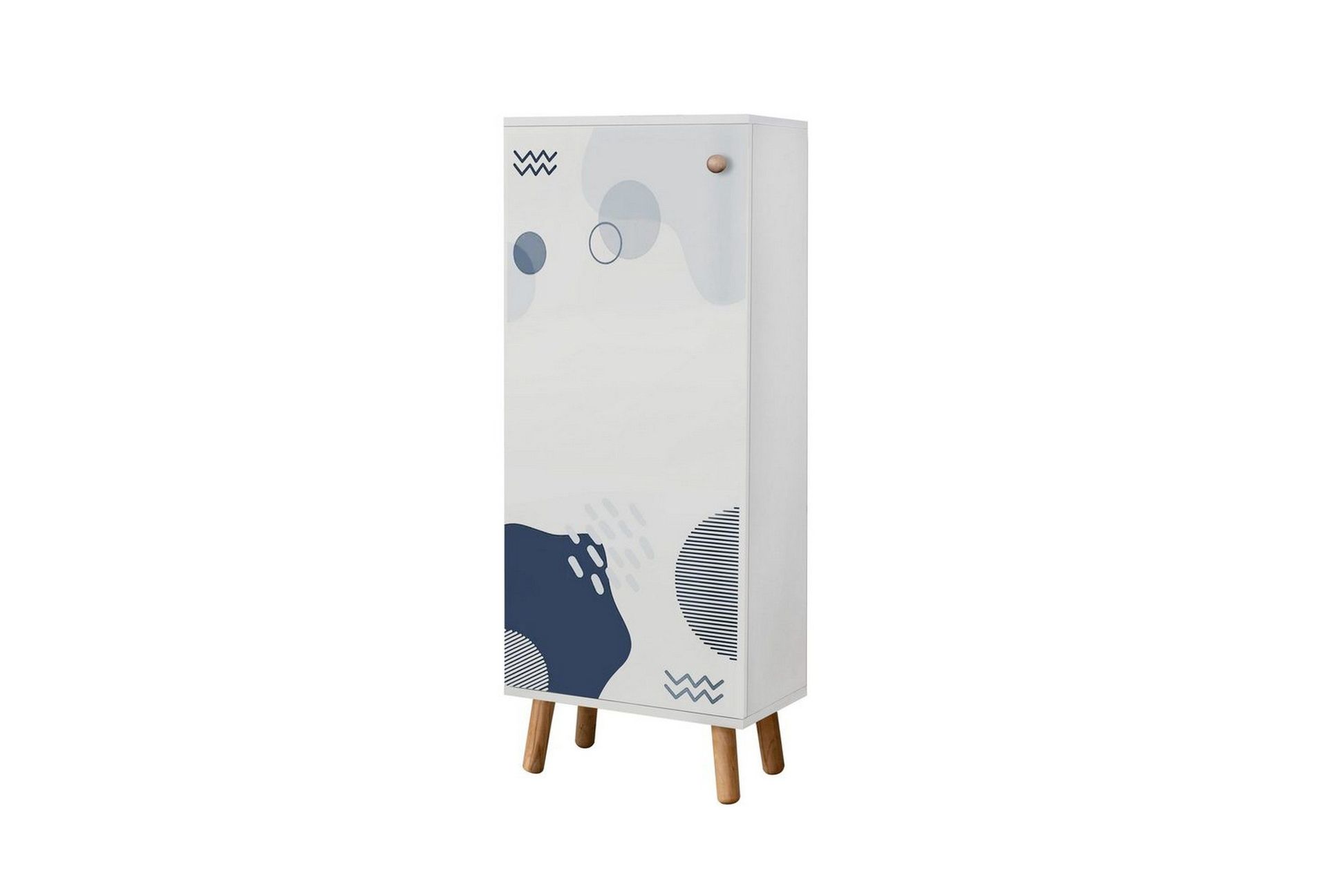 Gelsgan Skoskap 50 cm - Hvit