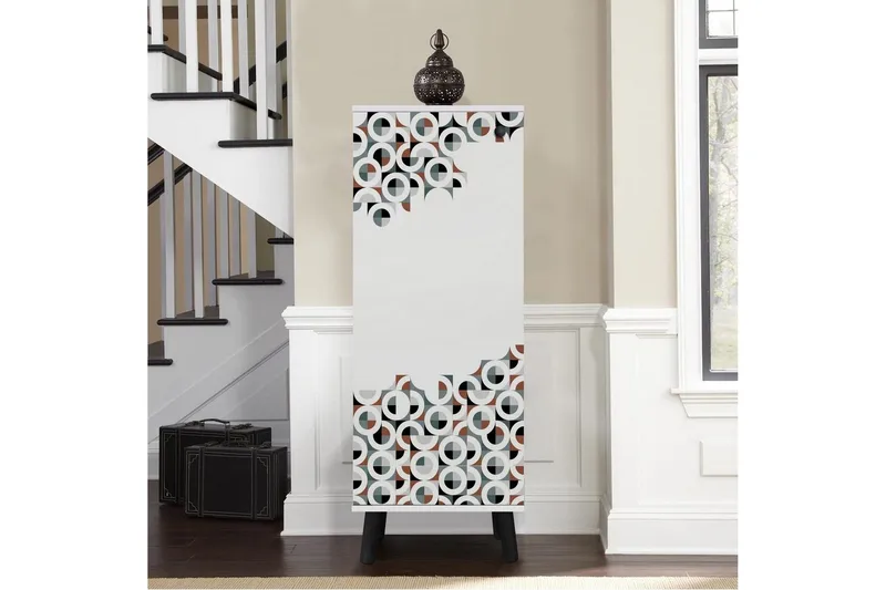 Gelsgan Skoskap 50 cm - Hvit - Oppbevaring - Skooppbevaring - Skoskap