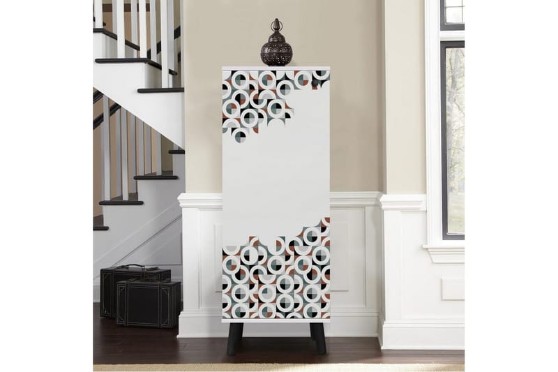 Gelsgan Skoskap 50 cm - Hvit - Oppbevaring - Skooppbevaring - Skoskap