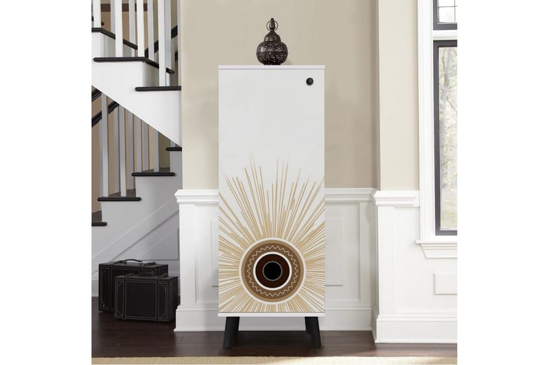 Gelsgan Skoskap 50 cm - Hvit - Oppbevaring - Skooppbevaring - Skoskap