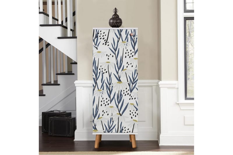 Gelsgan Skoskap 50 cm - Hvit - Oppbevaring - Skooppbevaring - Skoskap