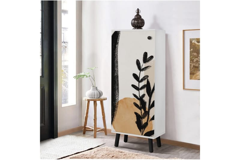 Gelsgan Skoskap 50 cm - Hvit - Oppbevaring - Skooppbevaring - Skoskap