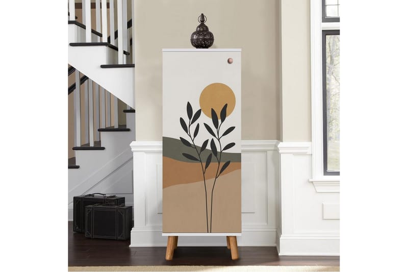 Gelsgan Skoskap 50 cm - Hvit - Oppbevaring - Skooppbevaring - Skoskap