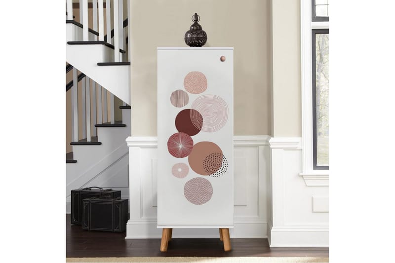 Gelsgan Skoskap 50 cm - Hvit - Oppbevaring - Skooppbevaring - Skoskap