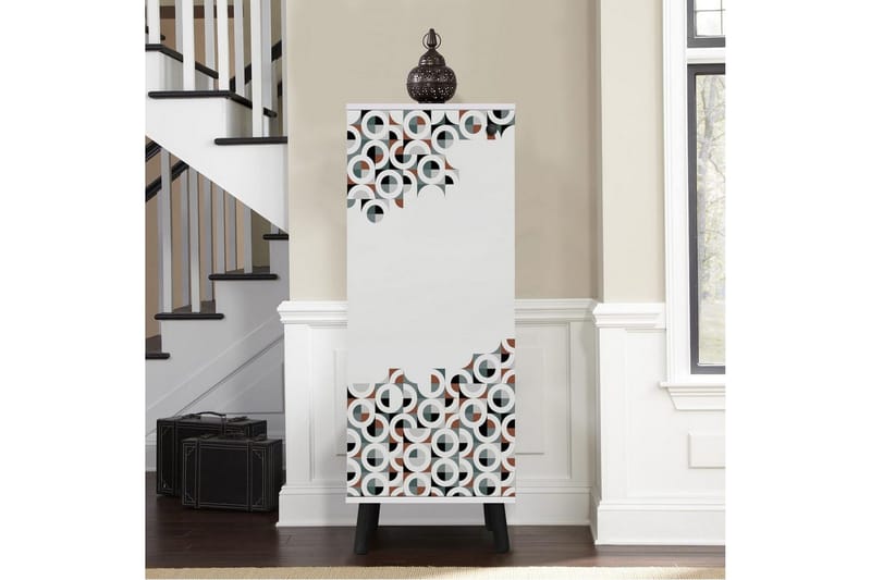 Gelsgan Skoskap 50 cm - Hvit - Oppbevaring - Skooppbevaring - Skoskap