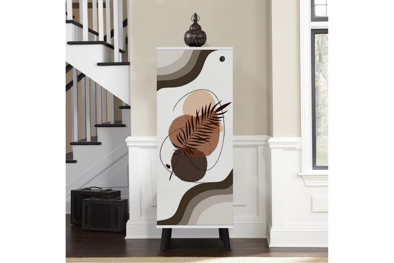 Gelsgan Skoskap 50 cm - Hvit - Oppbevaring - Skooppbevaring - Skoskap