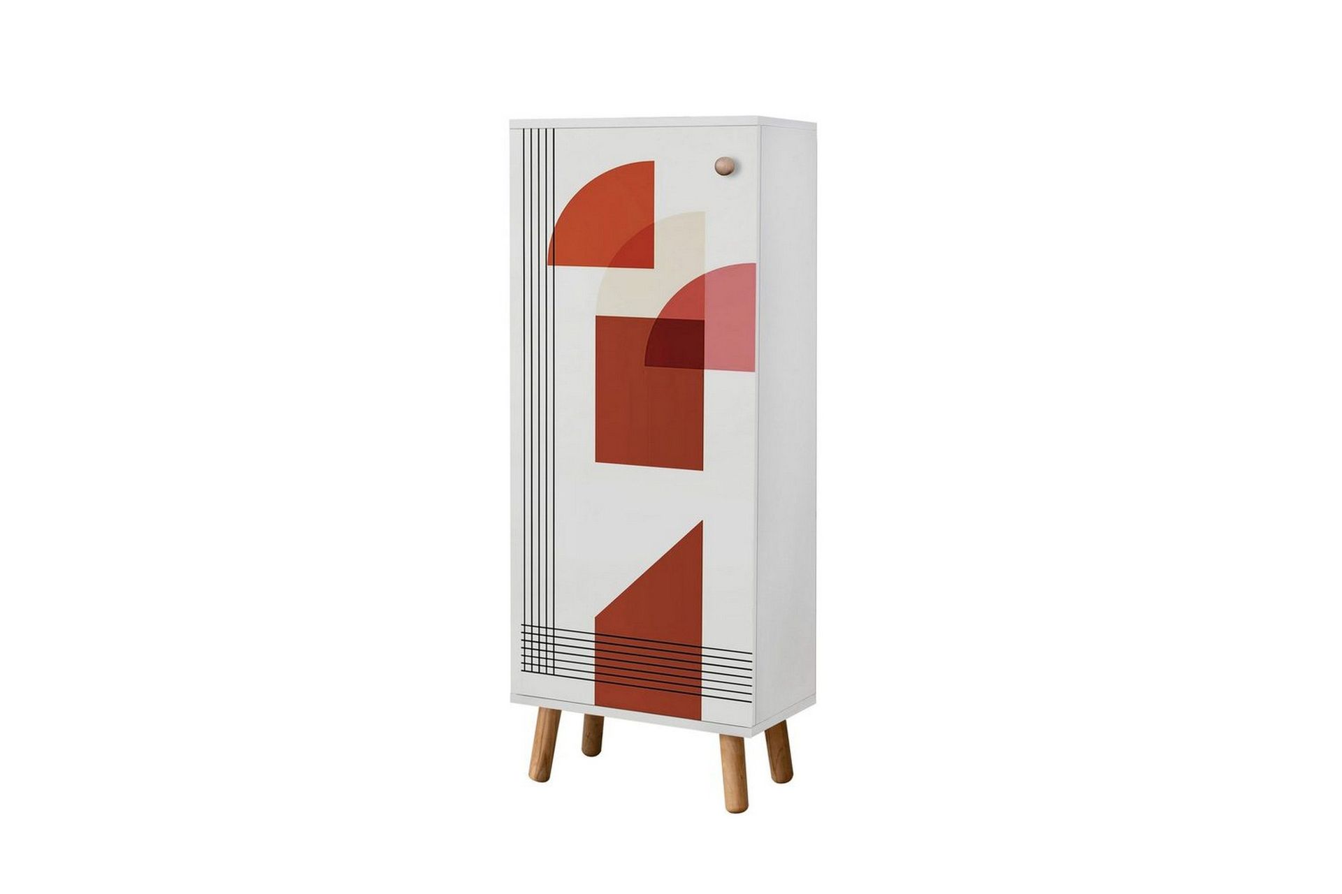 Gelsgan Skoskap 50 cm - Hvit