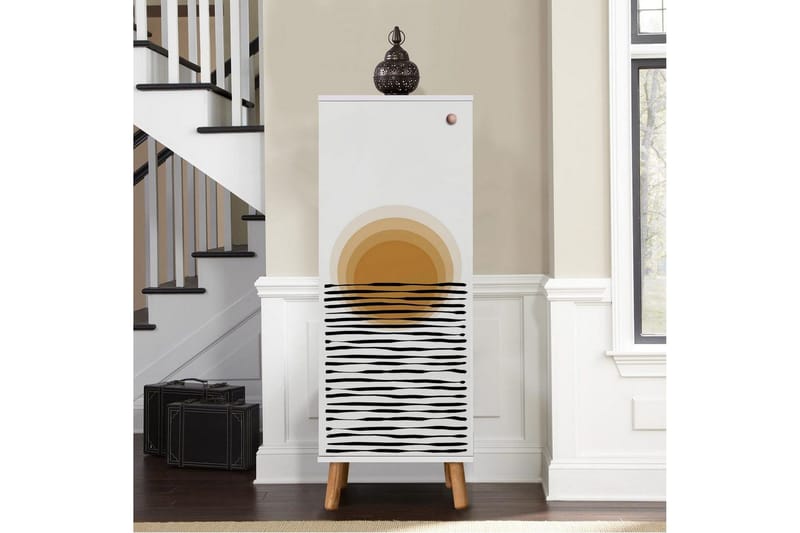 Gelsgan Skoskap 50 cm - Hvit - Oppbevaring - Skooppbevaring - Skoskap