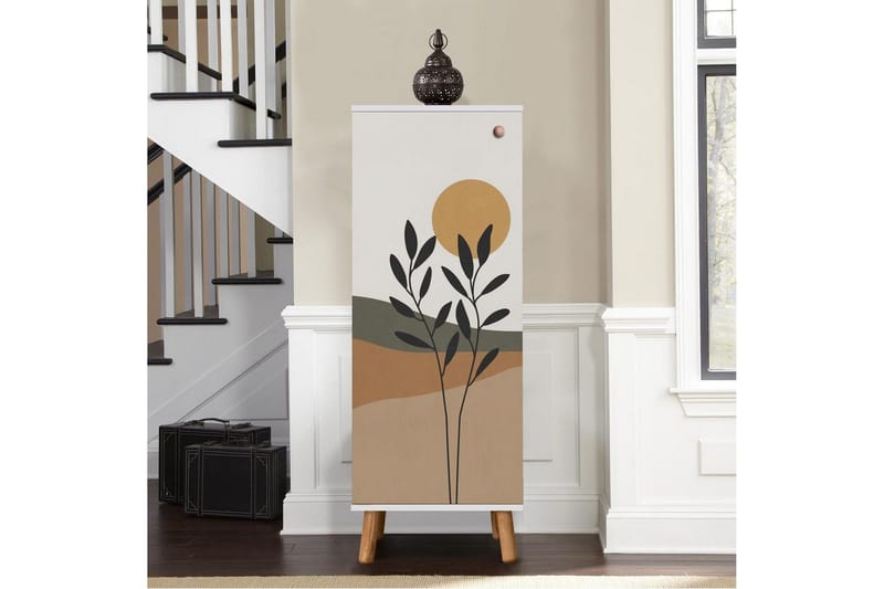 Gelsgan Skoskap 50 cm - Hvit - Oppbevaring - Skooppbevaring - Skoskap