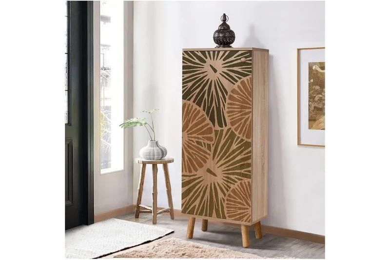 Gelsgan Skoskap 50 cm - Natur - Oppbevaring - Skooppbevaring - Skoskap