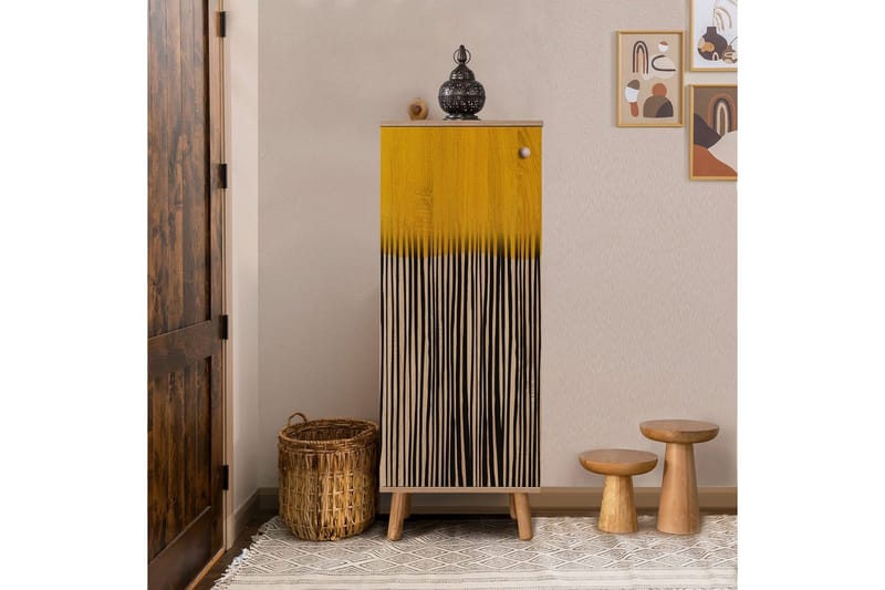 Gelsgan Skoskap 50 cm - Natur - Oppbevaring - Skooppbevaring - Skoskap